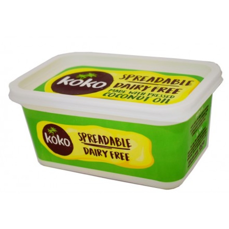 Koko Dairy Free Βούτυρο Καρύδας Χωρίς Γλουτένη 500gr 