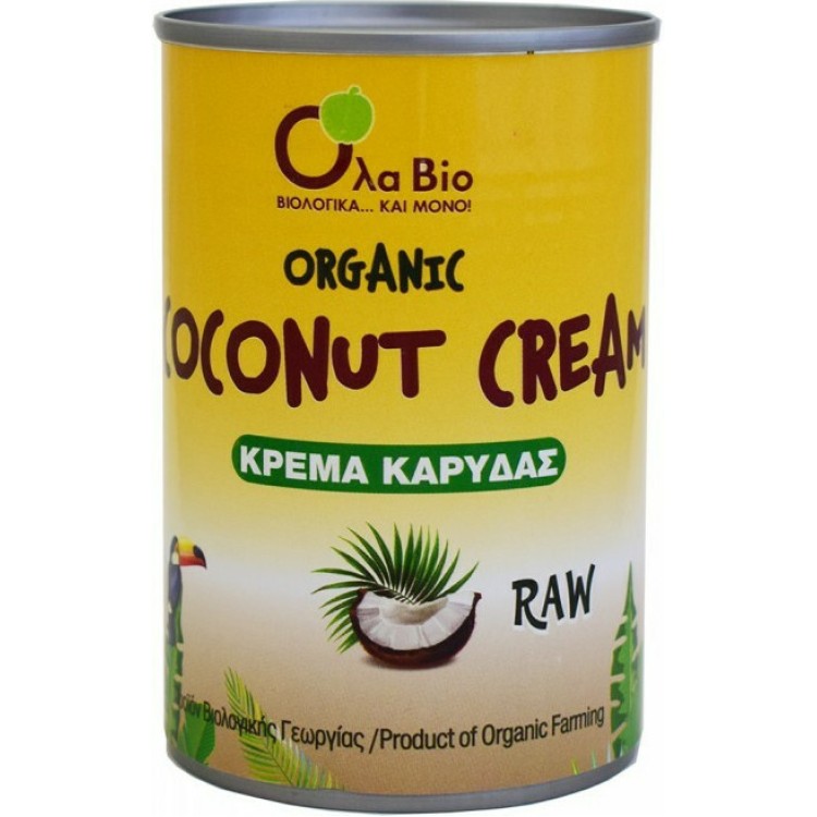 Όλα Bio Κρέμα Μαγειρικής Καρύδας 400ml Είδη ζαχαροπλαστικής-Μαγειρικής