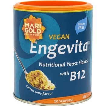 Marigold Διατροφική Μαγιά σε Nιφάδες Χωρίς Γλουτένη με Β12 100gr