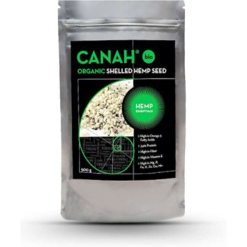 Canah Αποφλοιωμένοι Βιολογικοί Σπόροι Κάνναβης Αποφλοιωμένοι 300gr