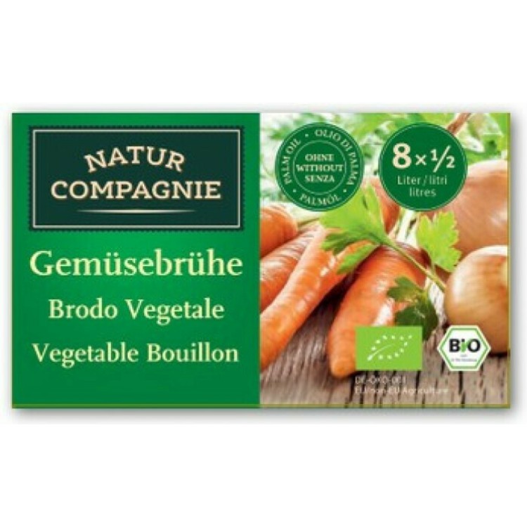 Natur Compagnie Κύβοι Μαγειρικής Λαχανικών με Αλάτι 80gr Αλάτι & Μπαχαρικά