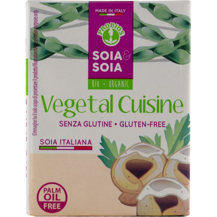Probios Κρέμα Μαγειρικής Σόγιας 200gr Είδη ζαχαροπλαστικής-Μαγειρικής