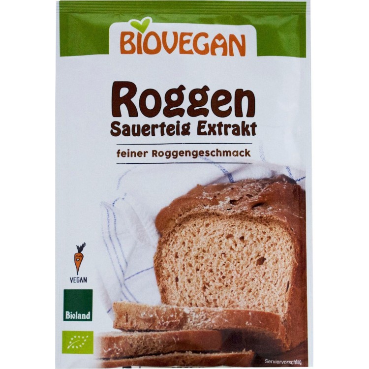 Biovegan Βιολογικό Προζύμι Σίκαλης 30gr Άλευρα