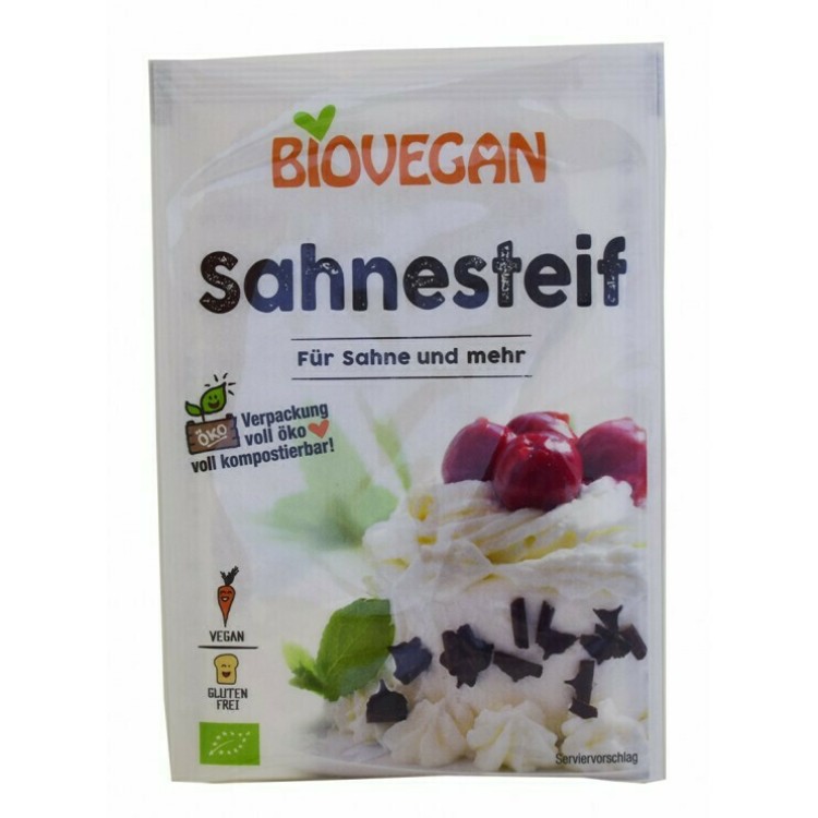 Biovegan Σταθεροποιητής Για Σαντιγύ & Κρέμα 3x6gr 18gr 