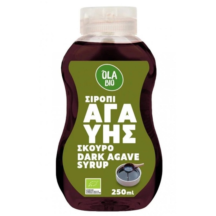 Όλα Bio Σιρόπι Αγαύης Σκούρο 250ml