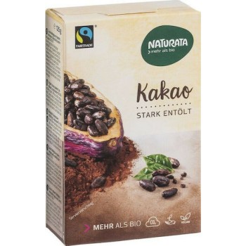 Naturata Βιολογικό Κακάο Σκόνη Αποβουτυρωμένο125g