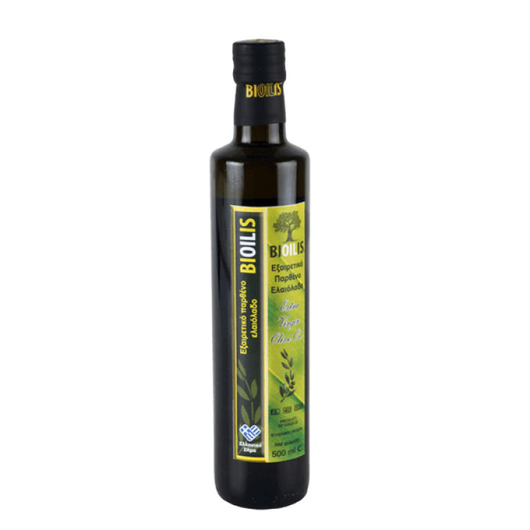 Bioilis Ελαιόλαδο Ηλείας 0.5lt BIO Ελαιόλαδο & Ελιές