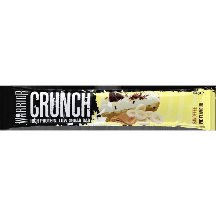 Warrior Crunch Bar Banoffee Pie 64gr Μπάρες/Σνακ & Γλυκά 