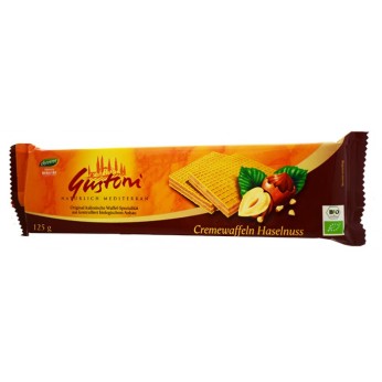Gustoni Γκοφρέτες Φουντούκι 125gr