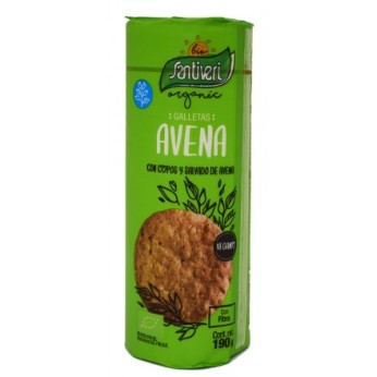 Santiveri Μπισκότα Digestive Βρώμης 190gr ΒΙΟ