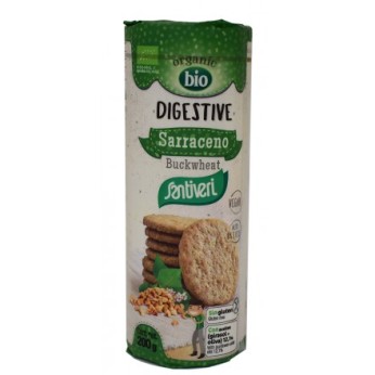 Santiveri Μπισκότα Digestive Φαγόπυρο Χωρίς Γλουτένη 200gr ΒΙΟ
