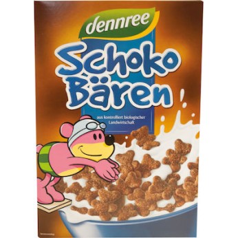 Dennree Choco Αρκουδάκια 250gr