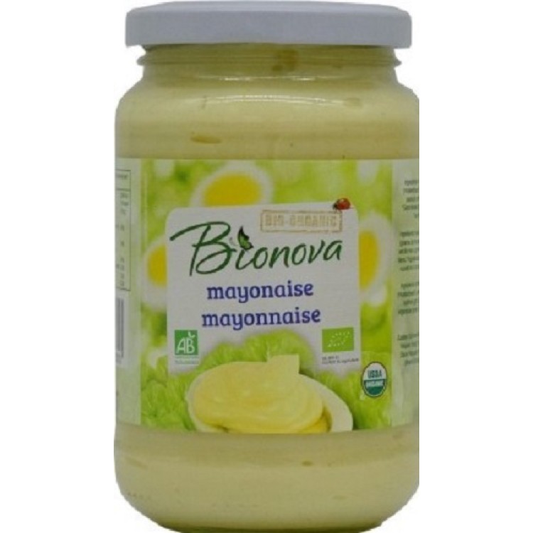 Bionova Μαγιονέζα Με Αυγό 340gr ΒΙΟ