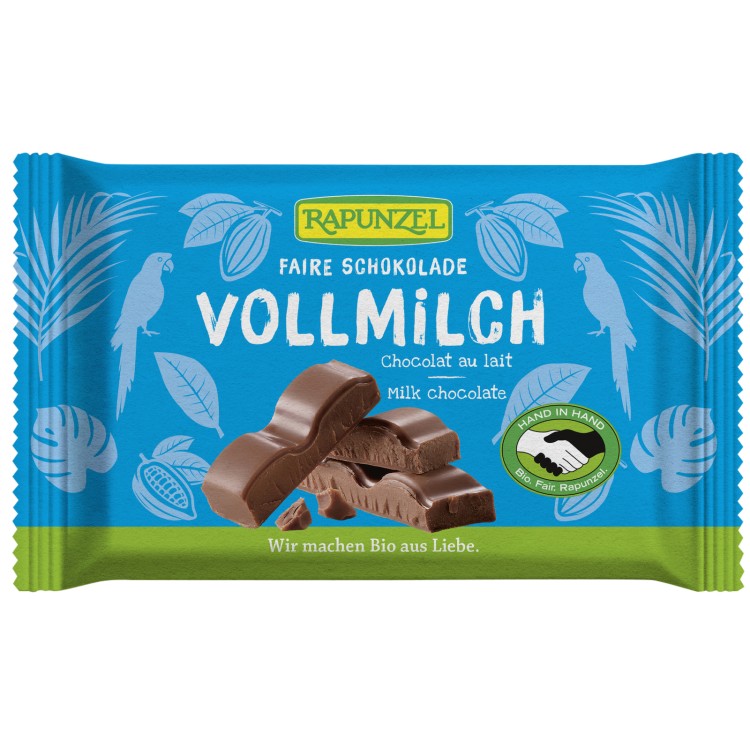 Rapunzel Σοκολάτα Γάλακτος 100gr Bio Μπάρες/Σνακ & Γλυκά 