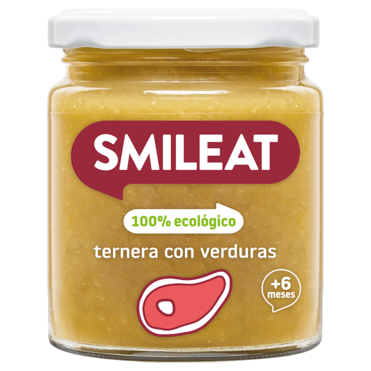 Smileat Βρεφικό Γεύμα Λαχανικών-Μοσχάρι Χωρίς Γλουτένη ΒΙΟ +6 Μηνών 230g Παιδικές Τροφές/ Γάλα