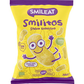 Smileat Σνακ Καλαμποκιού Χωρίς Γλουτένη ΒΙΟ 38g