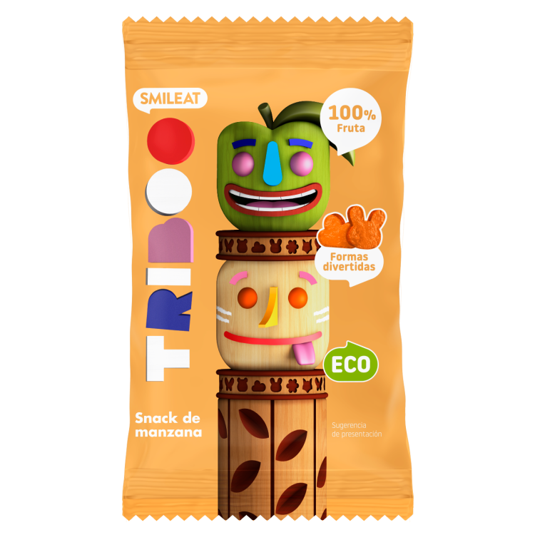 Smileat Σνακ Μήλου BIO 25g Παιδικά Σνακ