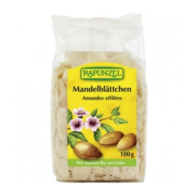 Rapunzel Βιολογική Αμύγδαλοψυχα Φιλέ 100gr Ξηροί Καρποί & Φρούτα