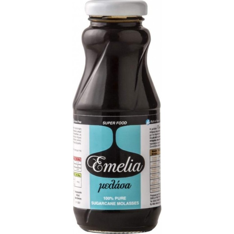 Emelia Μελάσα Καθαρή 100% 350ml Ζάχαρη & Γλυκαντικά
