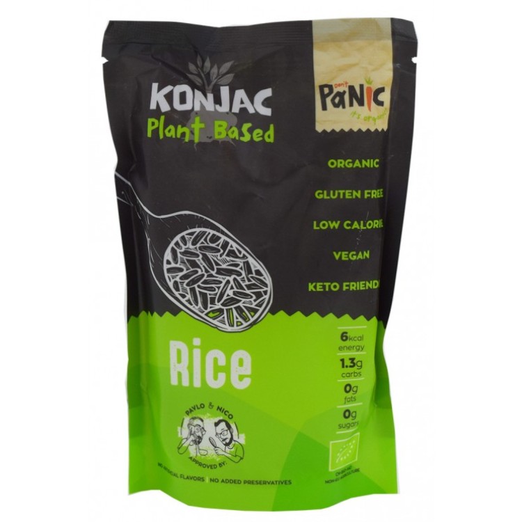 Panic Konjac Plant Based Rice Bio 270gr 