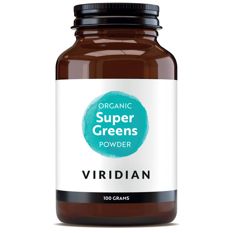 Viridian Super Greens Powder Organic 100g Αντιοξειδωτικά