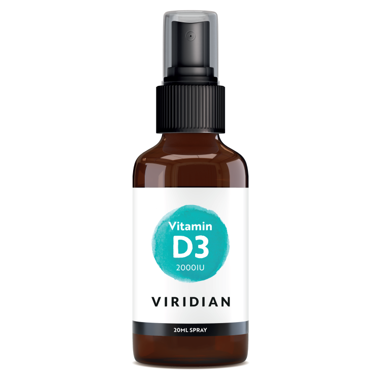 Viridian A Vitamin D3 2000iu Spray 20ml Βιταμίες,Πολυβιταμίνες