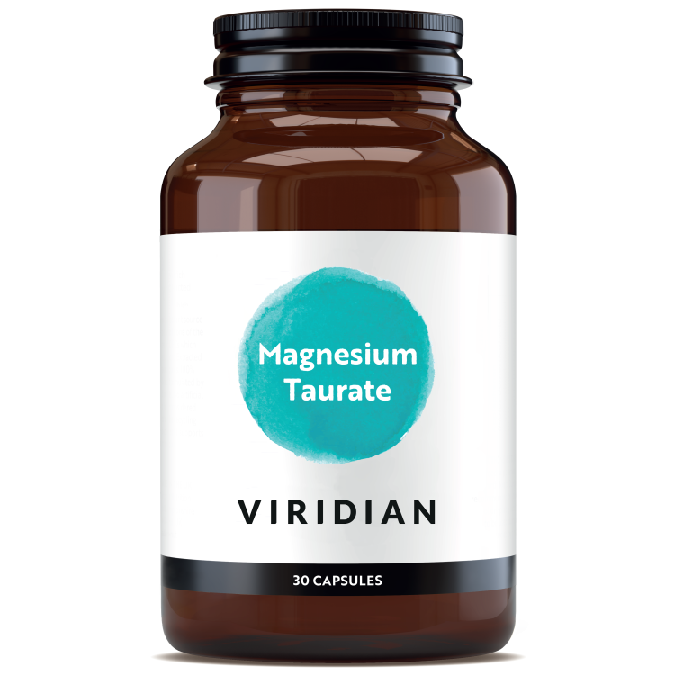 Viridian A Magnesium Taurate Veg 30 Caps Μέταλλα-Ιχνοστοιχεία