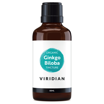 Viridian Ginkgo Biloba Tincture Organic 50ml