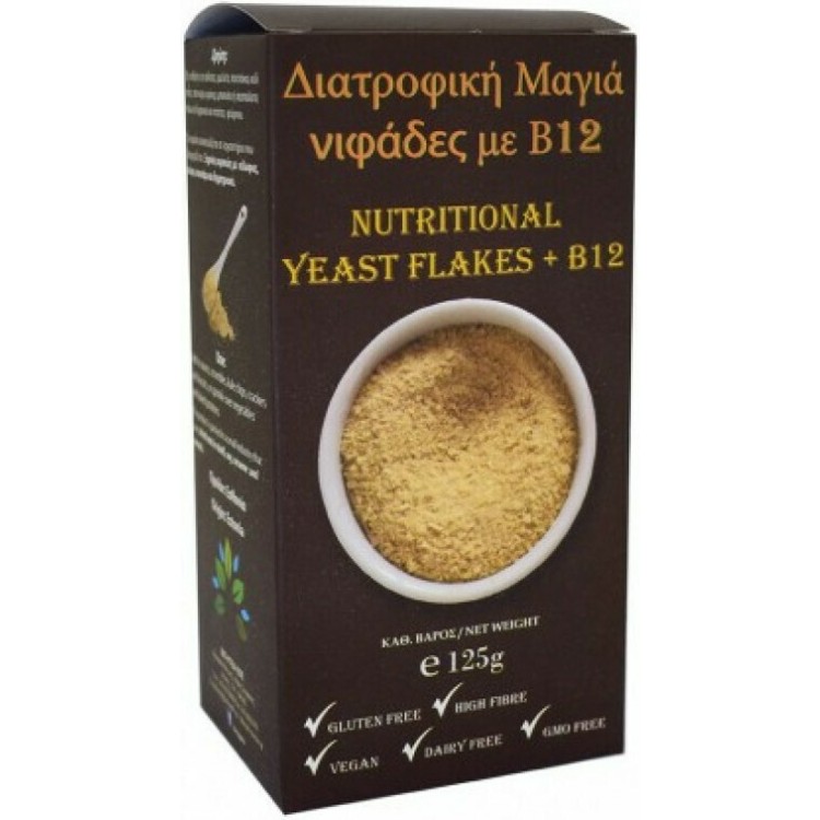 Όλα Bio Διατροφική Μαγιά με Β12 125gr Άλευρα