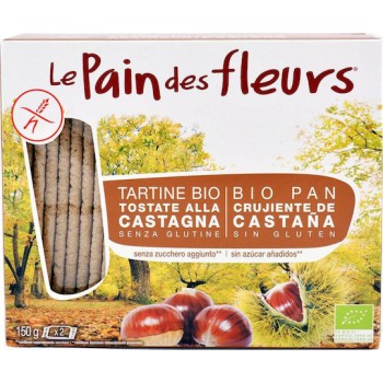 Le pain des fleurs Βιολογικά Κράκερ με Κάστανο Χωρίς Γλουτένη 150gr