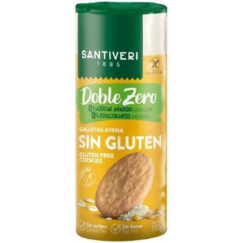 Santiveri Μπισκότα Βρώμης Double Zero Χωρίς Γλουτένη 190gr