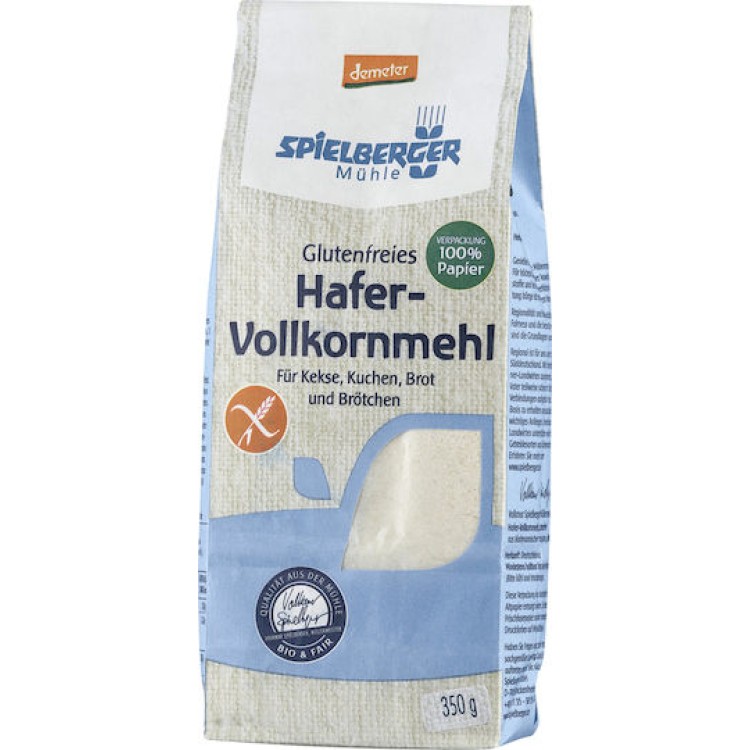 Spielberger Βιολογικό Αλεύρι Βρώμης Χωρίς Γλουτένη 350gr
