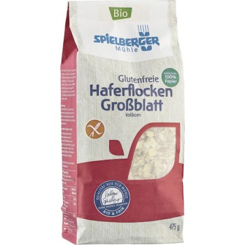 Spielberger Νιφάδες Βρώμης Χονδρές Χωρίς Γλουτένη 475gr BIO