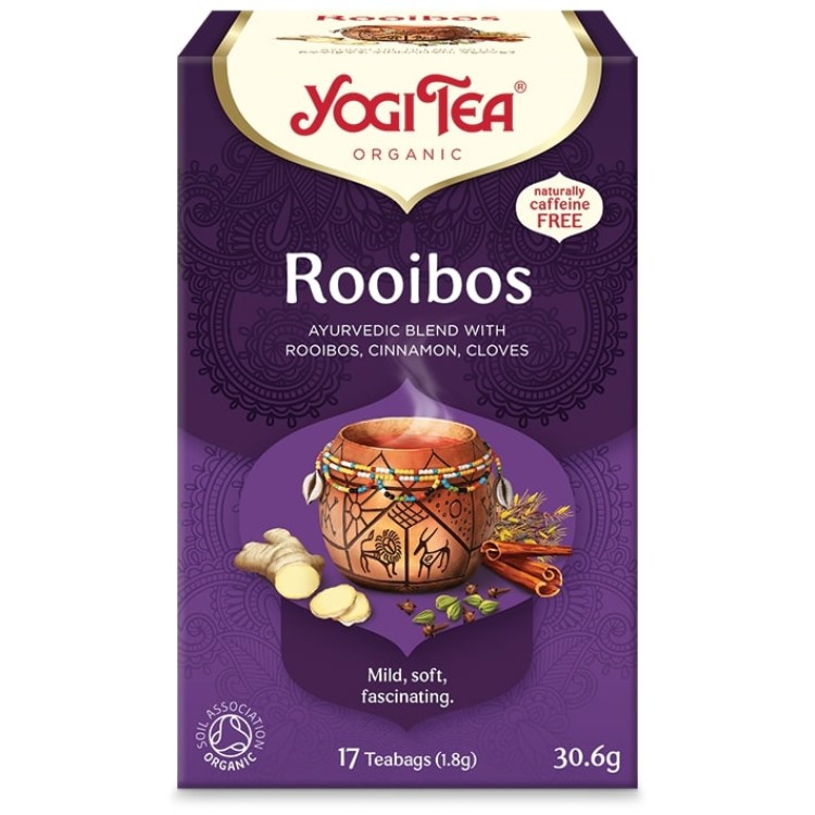 Yogi Tea Rooibos African Spice 17 Φακελάκια Τσάι/Βότανα & Αφεψήματα