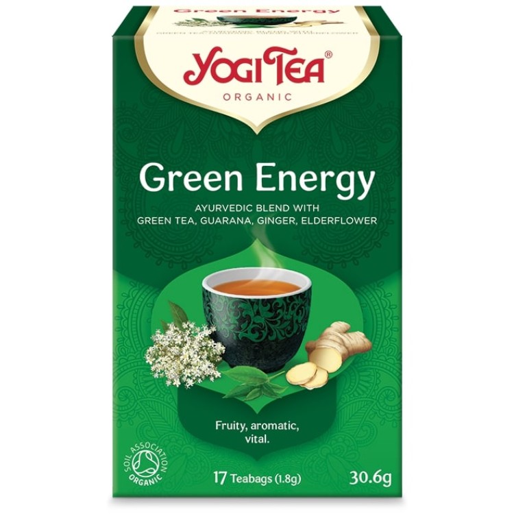 Yogi Tea Green Energy 17 Φακελάκια 30.6gr Τσάι/Βότανα & Αφεψήματα