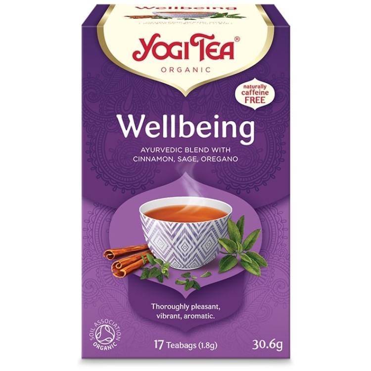 Yogi Tea Wellbeing 17 Φακελάκια Τσάι/Βότανα & Αφεψήματα