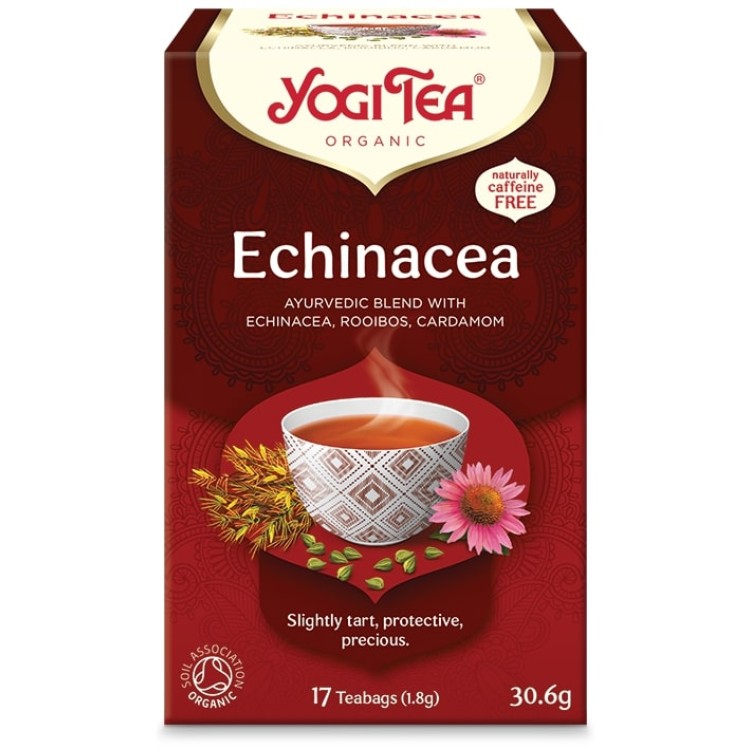 Yogi Tea Echinacea 17 Φακελάκια Τσάι/Βότανα & Αφεψήματα
