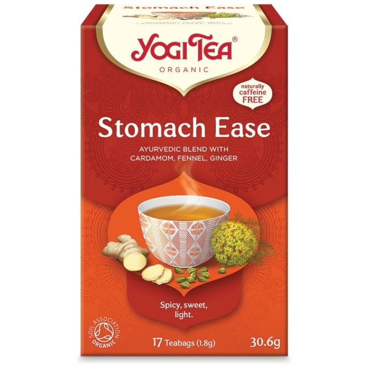 Yogi Tea Stomach Ease Tea 17 Φακελάκια Τσάι/Βότανα & Αφεψήματα