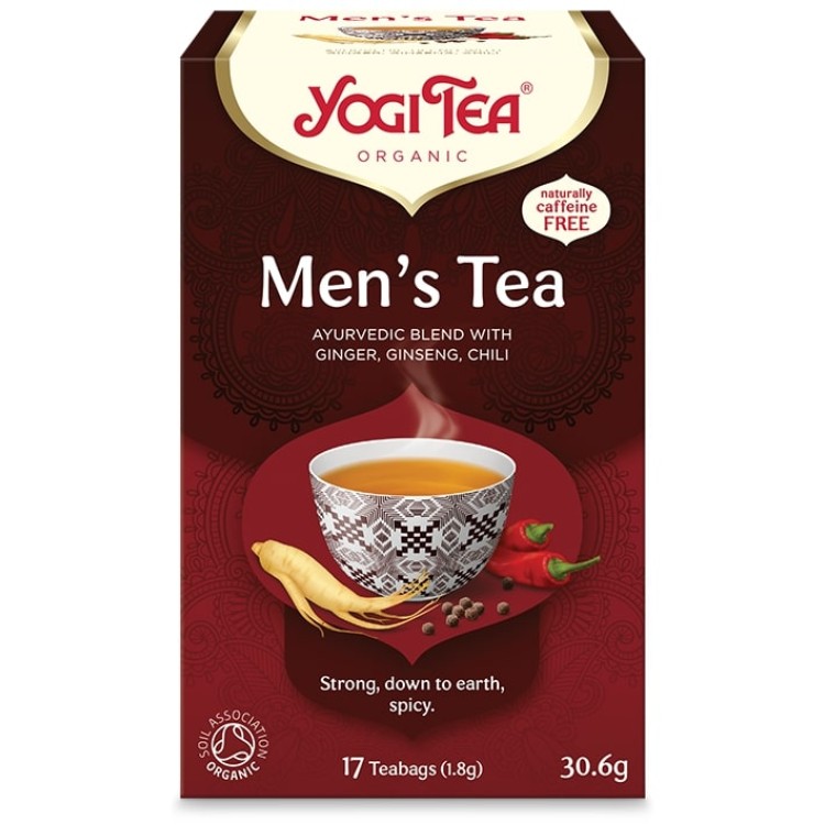 Yogi Tea Men's Tea 17 Φακελάκια Τσάι/Βότανα & Αφεψήματα