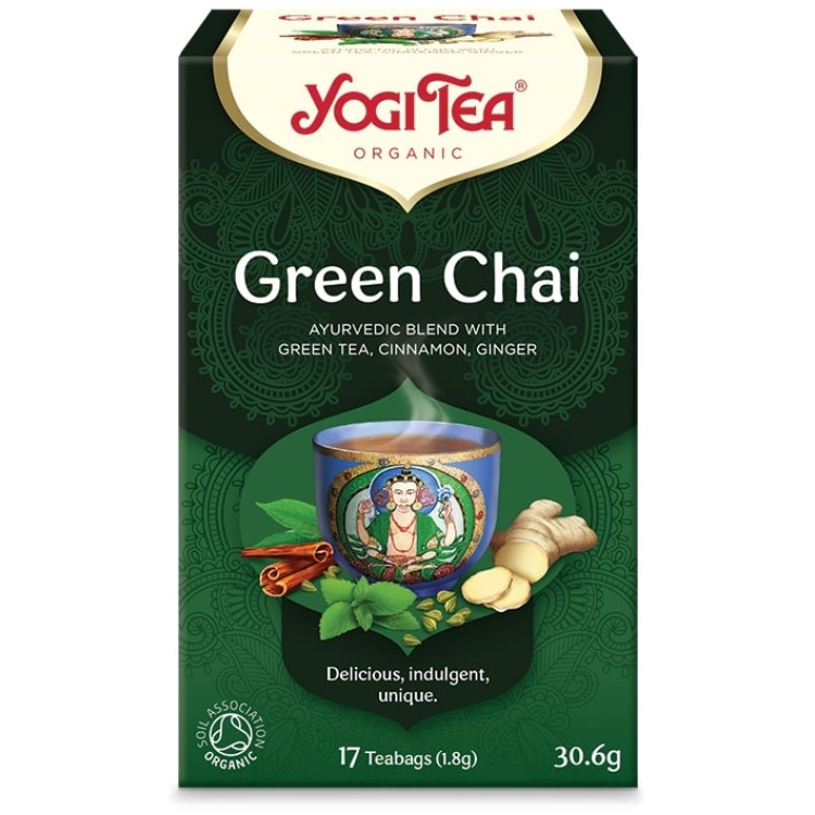 Yogi Tea Green Chai 17 Φακελάκια Τσάι/Βότανα & Αφεψήματα