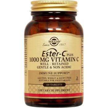 Solgar Ester-C 1000mg Vitamin C 60 ταμπλέτες