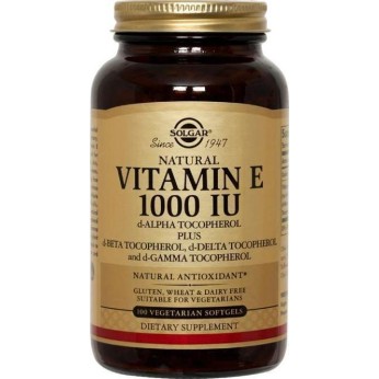 Solgar Vitamin E 1000iu 100 μαλακές κάψουλες