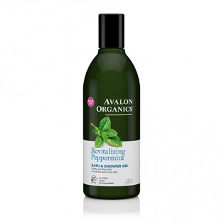 Avalon Organics Bath & Shower Gel Peppermint 355ml