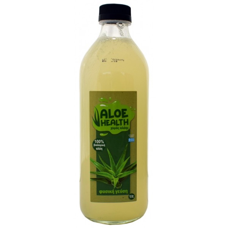 Όλα Bio Aloe Health 100% Βιολογική Φυσική Γεύση 1000ml Ελιξήρια- Αλόη