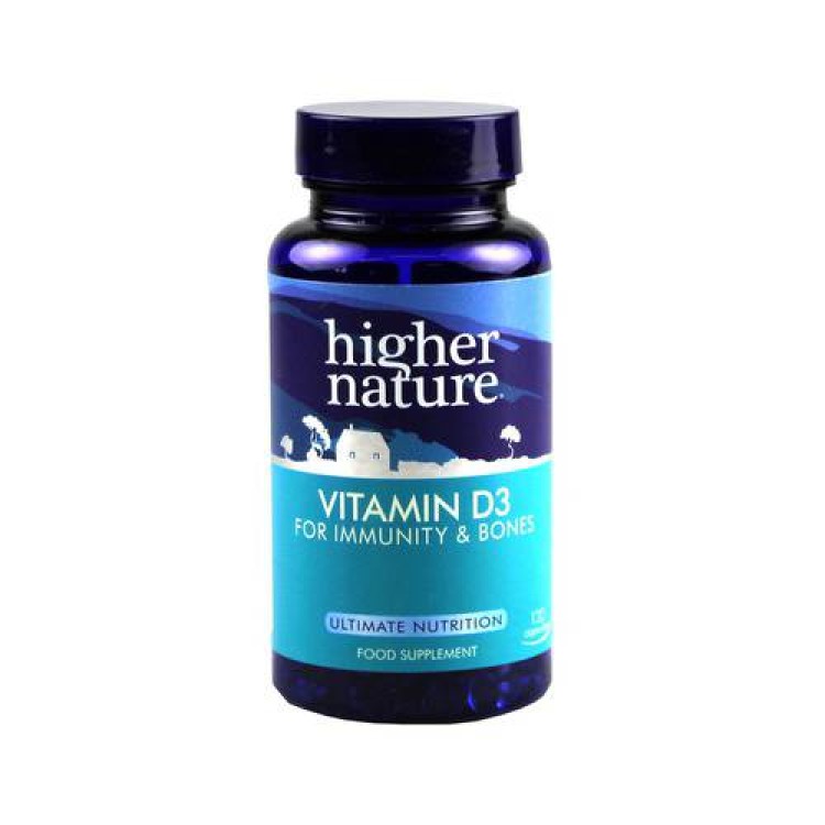 Higher Nature Vitamin D 500iu 60 κάψουλες