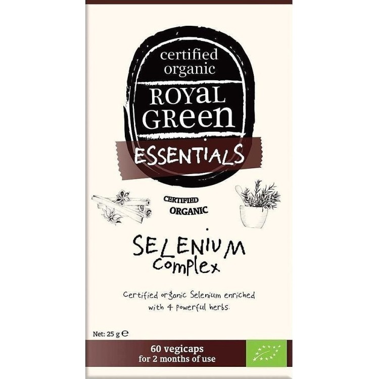 Royal Green Organic Selenium Complex 60 φυτικές κάψουλες