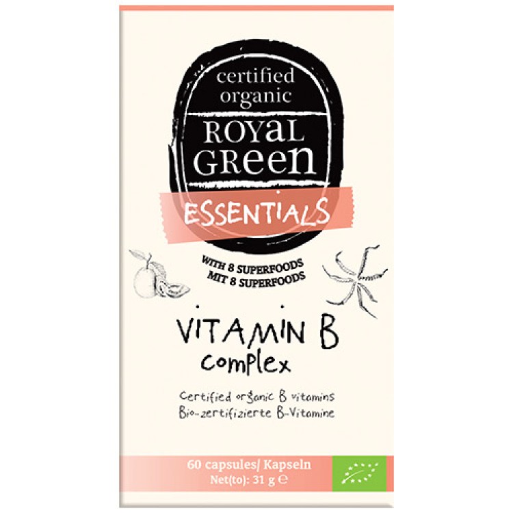 Royal Green Vitamin B Complex 60 κάψουλες