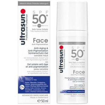 Ultrasun Professional Protection Anti-Pollution Face Fluid SPF50 40ml
