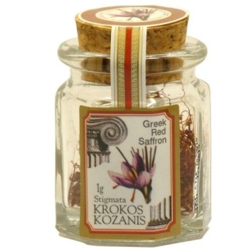 Krokos Kozanis Σαφράν Βιολογικό Κόκκινο 1gr