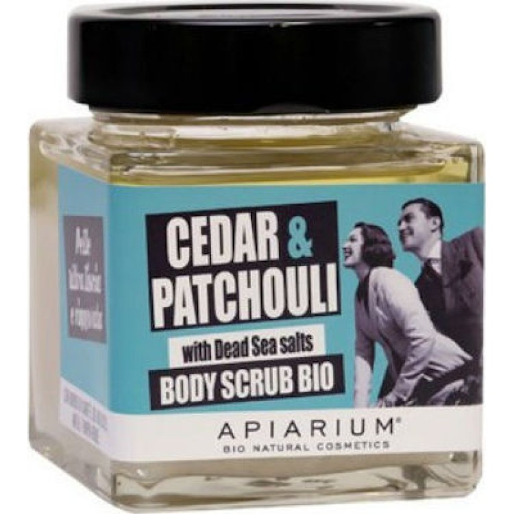 Apiarium Cedar & Patchouli Body Scrub Bio 410gr